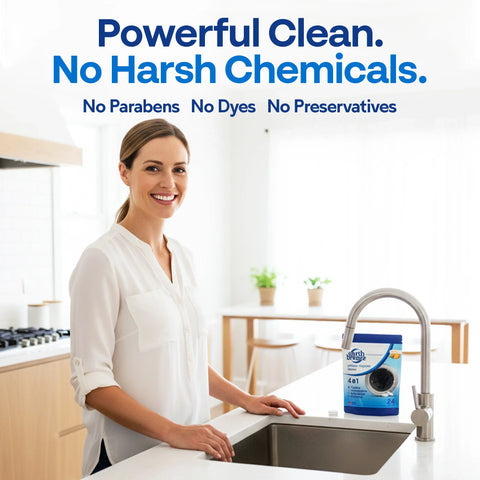 Garbage Disposal Cleaner Tablets - 4 Pack